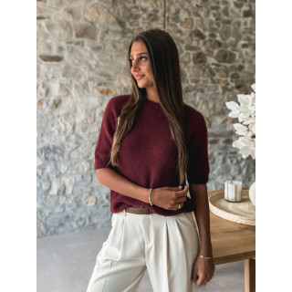 Pull Romana - Bordeaux