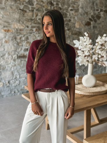 Pull Romana - Bordeaux
