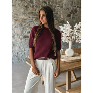 Pull Romana - Bordeaux