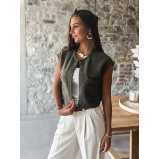 Gilet Chléa - Kaki