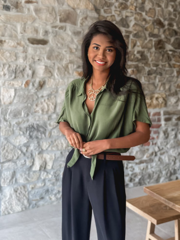 Blouse Jaelyn - Kaki