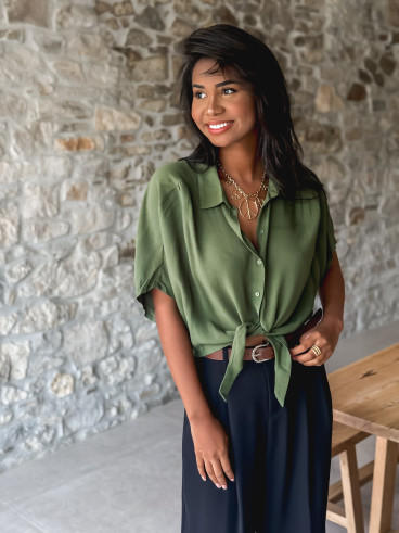 Blouse Jaelyn - Kaki
