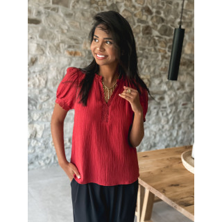 Blouse Farrah - Terracotta