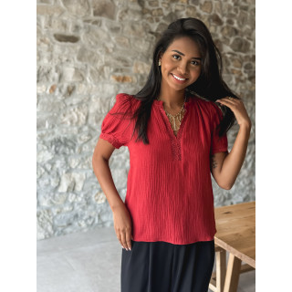 Blouse Farrah - Terracotta