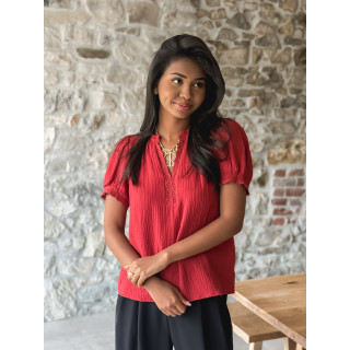Blouse Farrah - Terracotta