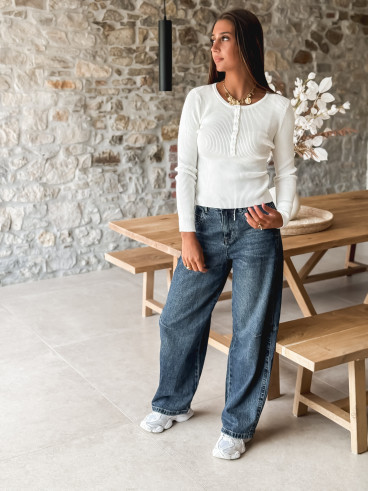 Pull Lisie - Blanc