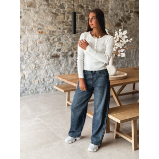Pull Lisie - Blanc