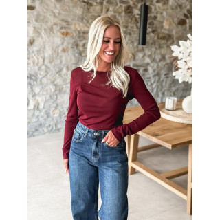 Blouse Célinie - Bordeaux