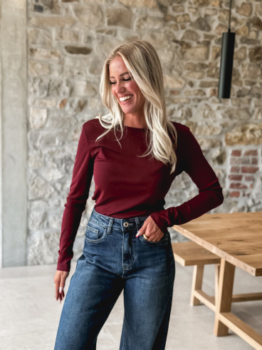 Blouse Célinie - Bordeaux