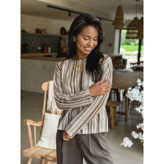 Blouse Manella - Chocolat