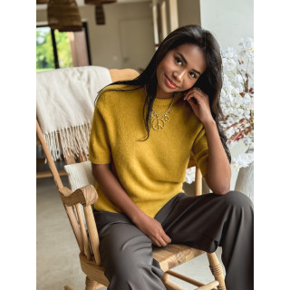 Pull Romana - Moutarde