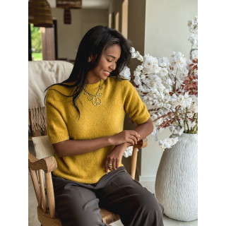 Pull Romana - Moutarde