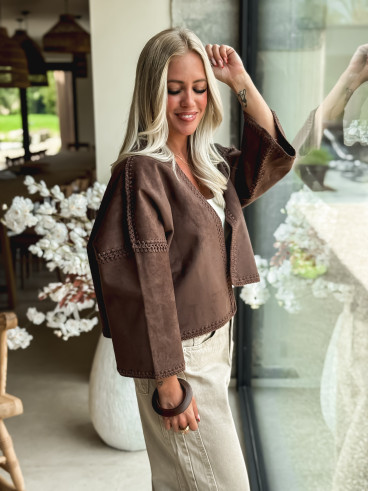 Gilet Texana - Chocolat