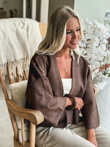 Gilet Texana - Chocolat