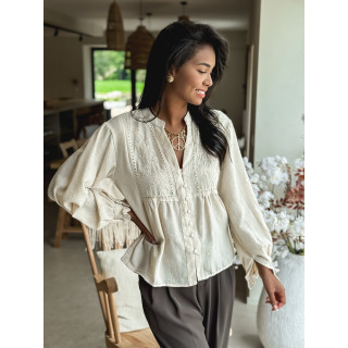 Chemisier Lyah - Beige