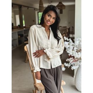 Chemisier Lyah - Beige