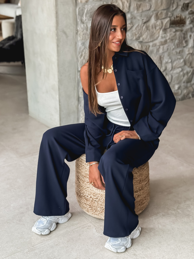 Ensemble Calissa - Bleu marine
