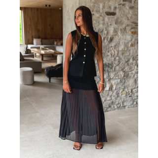 Blouse Eléona - Noir