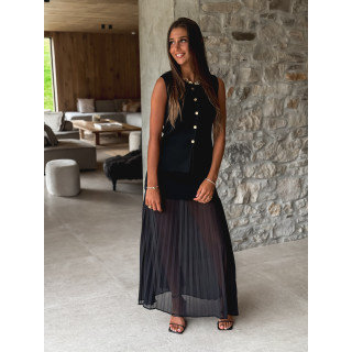 Blouse Eléona - Noir
