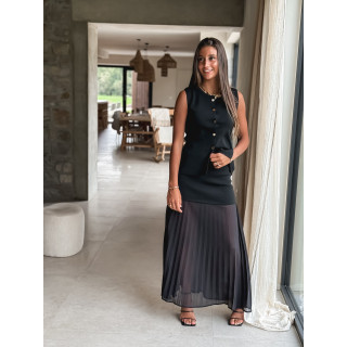 Blouse Eléona - Noir