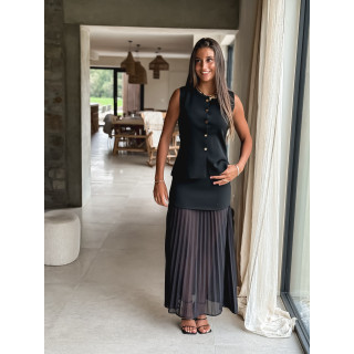 Blouse Eléona - Noir