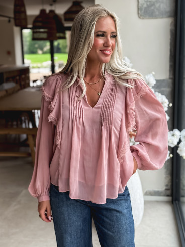 Blouse Laona - Rose