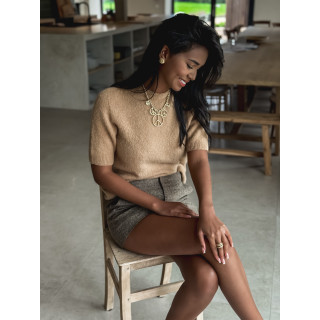 Pull Romana - Beige foncé