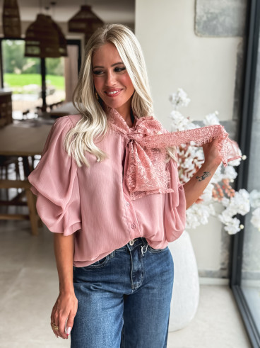Chemisier Joannie - Rose