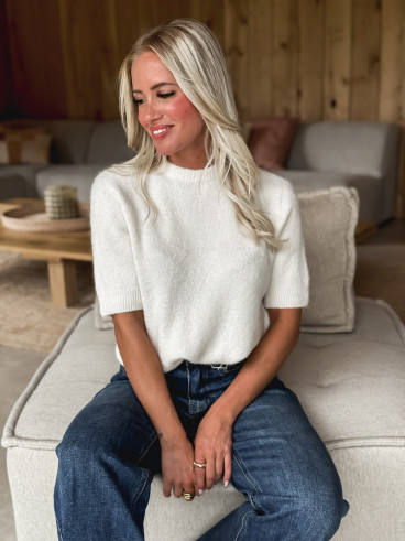 Pull Romana - Ecru