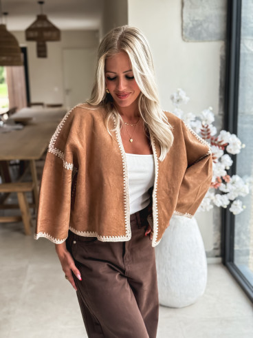 Gilet Texana - Camel