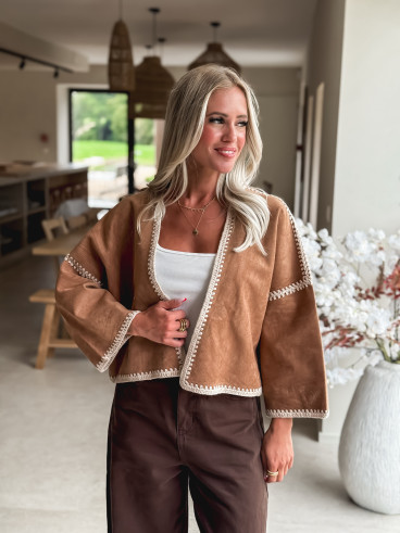 Gilet Texana - Camel