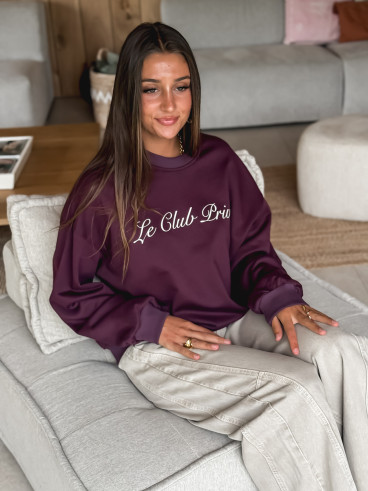 Pull "Le Club Privé" - Bordeaux