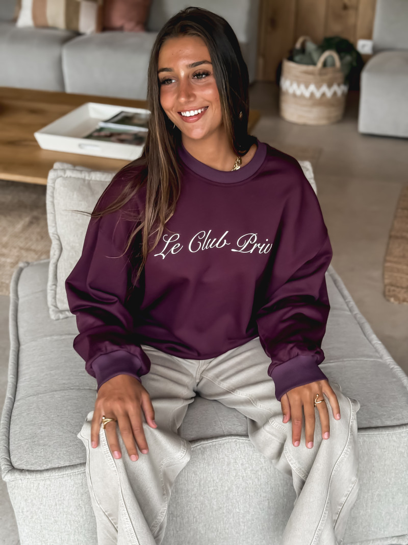 Pull "Le Club Privé" - Bordeaux