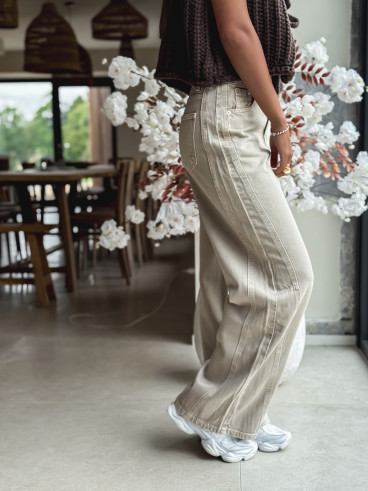 Jeans Naoma - Beige