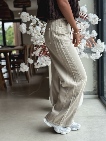 Jeans Naoma - Beige