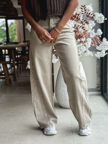 Jeans Naoma - Beige