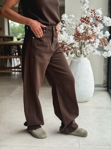 Jeans Naoma - Marron