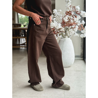 Jeans Aénora - Chocolat