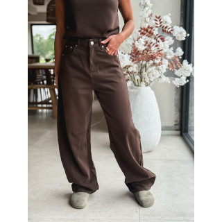 Jeans Aénora - Chocolat