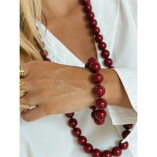 Bracelet Seren - Bordeaux