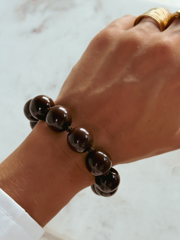 Bracelet Seren - Chocolat