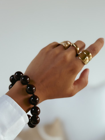 Bracelet Seren - Chocolat