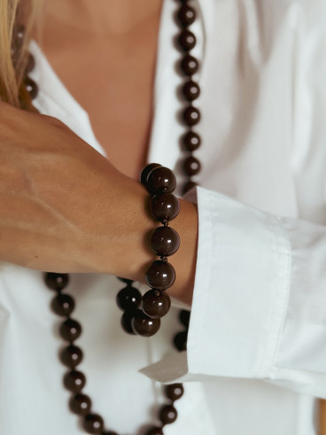 Bracelet Seren - Chocolat
