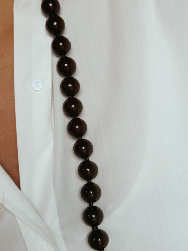 Collier Astraia - Chocolat