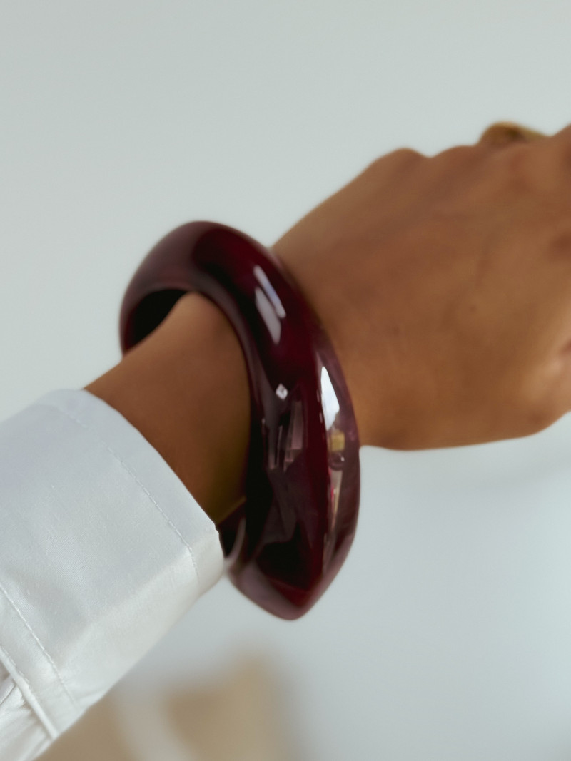 Bracelet Solaria - Bordeaux