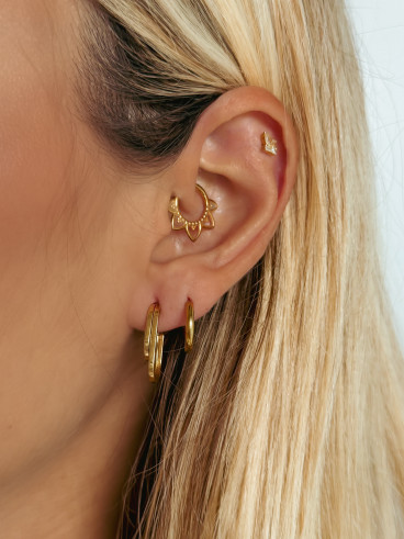 Boucles d'oreilles Miriel - Doré