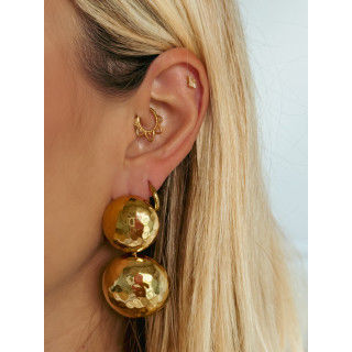 Boucles d'oreilles Hestia - Doré