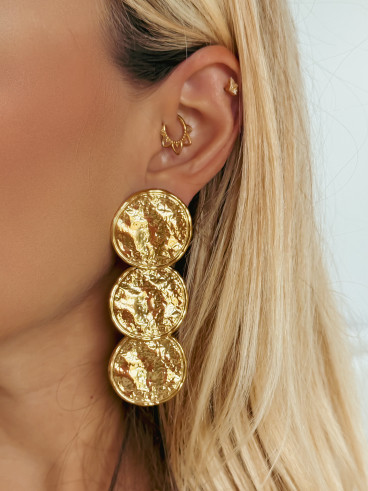 Boucles d'oreilles Oriane - Doré