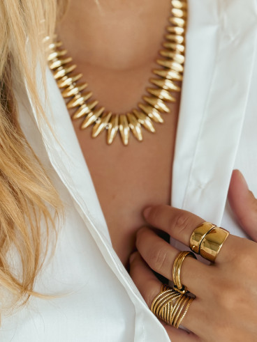 Collier Solyra - Doré
