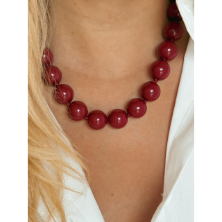 Collier Seren - Bordeaux